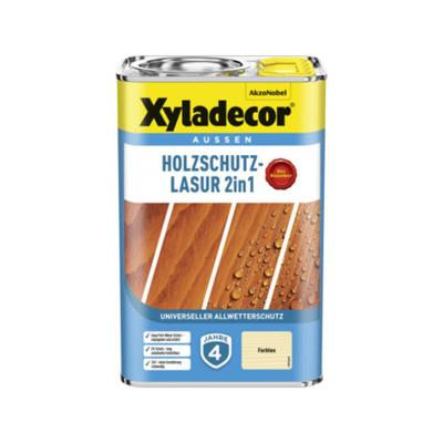 Xyladecor - Holzschutz-Lasur 2 in 1, 4 Liter, Farblos Image