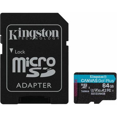 KINGSTON MicroSD64GB Canvas Go Plus ad KIN (SDCG3/64GB)