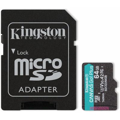 KINGSTON MicroSD-Card Canvas GO Plus, 64 GB Image