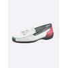 Mokassin CLASSIC, Damen, Gr. 40, weiß, Rindsleder, Glattleder, Leder, Basic, Schuhe