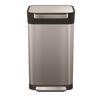 Joseph Joseph Titan 30 Trash Compactor Kitchen Bin - Stainless Steel
