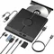 7-in-1 USB 3.0 tipo C esterno CD DVD RW unità ottica lettore DVD bruciatore lettore unità multifunzione per Windows Mac PC Laptop
