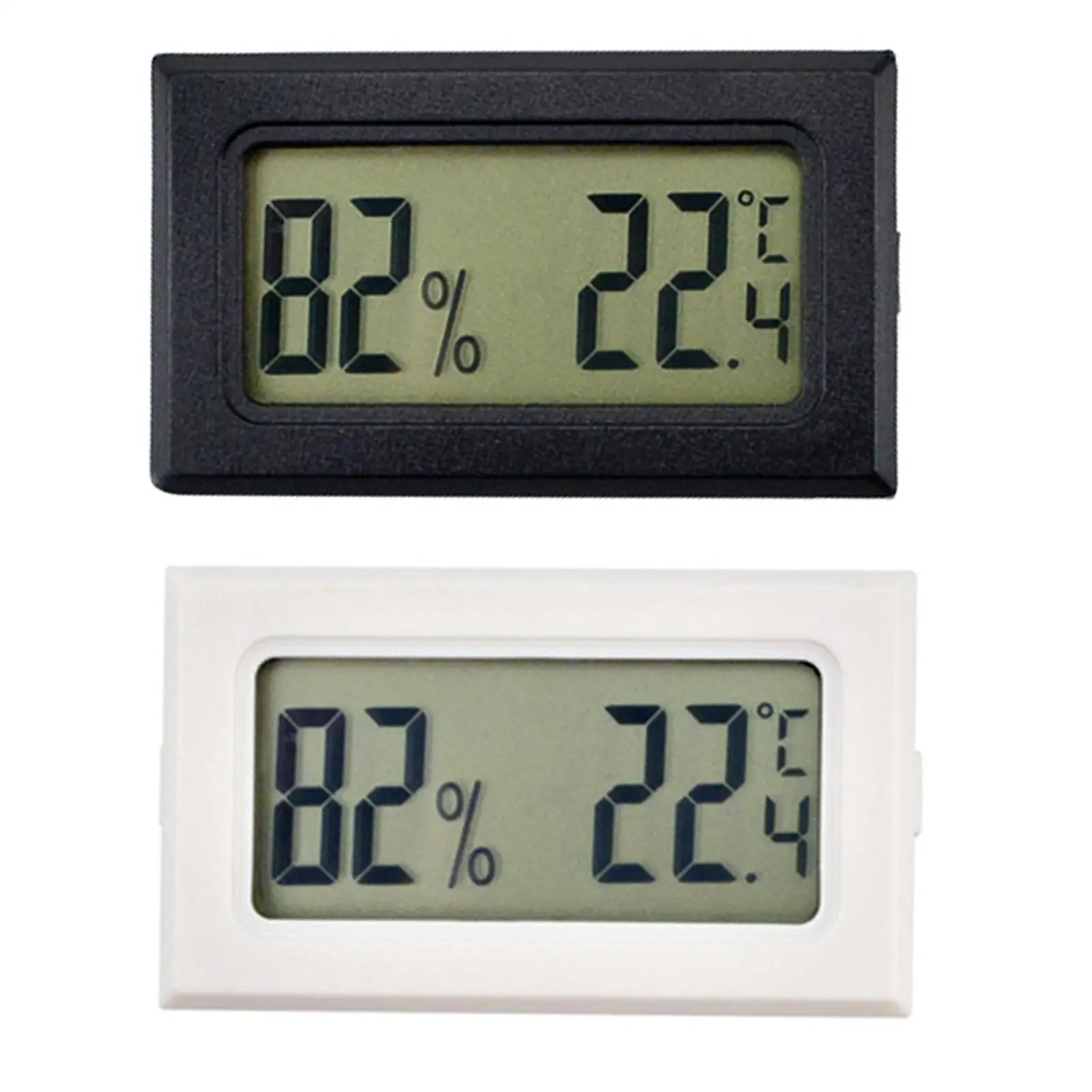 Mini digitale LCD per interni Comodo sensore di temperatura Misuratore di umidità Termometro Igrometro