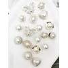 18pcs Imitation Perlen Schuh Charms abs Schmetterling Schnallen Dekoration DIY Luxus Strass Clog Pins Zubehör passen Frauen Sandalen