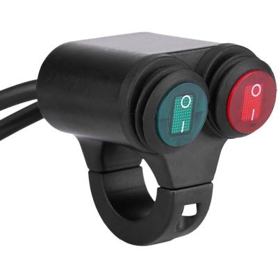 Motorrad-Lenkerschalter, universeller 22-mm-Ein/Aus-Schalter, Scheinwerfer, Nebelscheinwerfer, Image