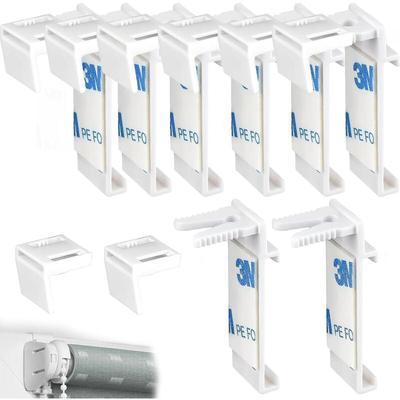 Tigrezy 16-teiliges Rollo-Set-Set, Kunststoff, ohne Bohren, Ersatzteile für Holzfenster, Türflügel, Image