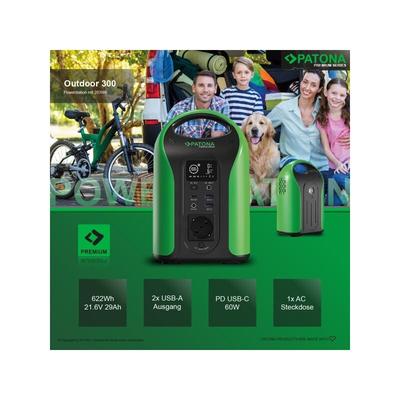 Powerstation Outdoor 300 / 300W PD60W usb DC12/5A - Patona