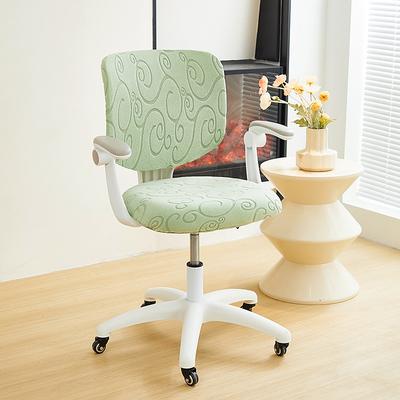 Office Chair Cover Thicken Solid Office Computer Spandex Split Seat Cover Universal Office Anti-dust Armchair Cover