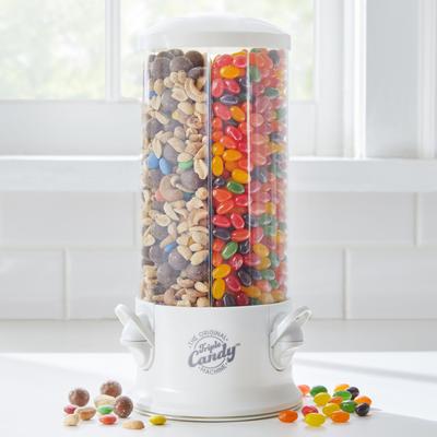 Original Triple Candy Machine Dispenser by BrylaneHome in White