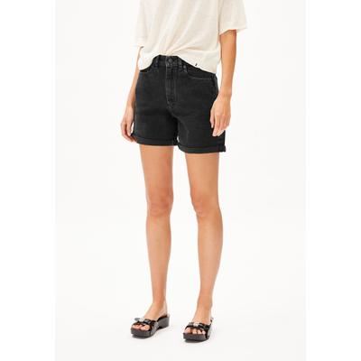 SHEAARI DENIM SHORT - Frauen Regular Fit Shorts - schwarz (Größe: 32) Image