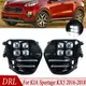 R-AUTO DRL Luce diurna Auto Paraurti Anteriore LED Luce di Marcia diurna Lampada di Guida Della Luce