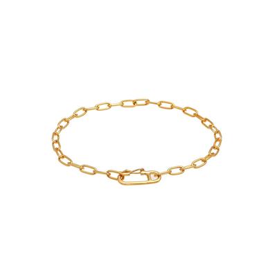 Elli - Gliederkette Oval Verstellbar Trend 925 Silber Armbänder & Armreife 1 ct Damen