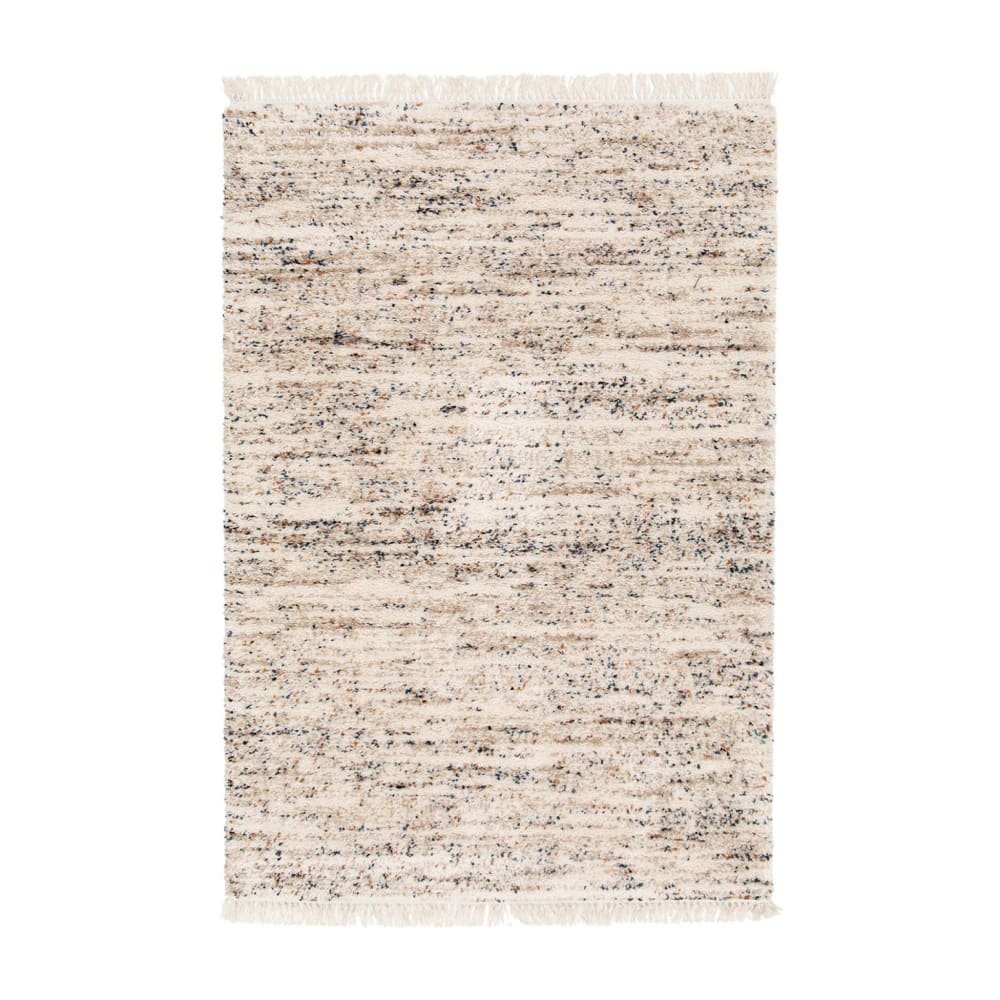 Tapis intérieur avec motif tacheté, crème