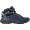 Wanderschuh JACK WOLFSKIN "WOODLAND 2 TEXAPORE MID M", Gr. 40, blau, Textil, Synthetik, sportlich, Schuhe, wasserdicht