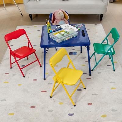 TEMU Casa 5pcs Set Portable Table And Chairs Set Multi Color