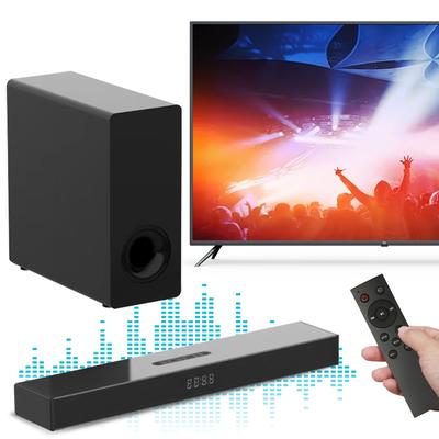 TEMU 160w 2.1 Bar Subwoofer, , Wireless Wireless, , Aux, Rca, Arc , Non-waterproof, , Bass , For Tv, Computer, Dvd, , Smartphones, Consoles - Us