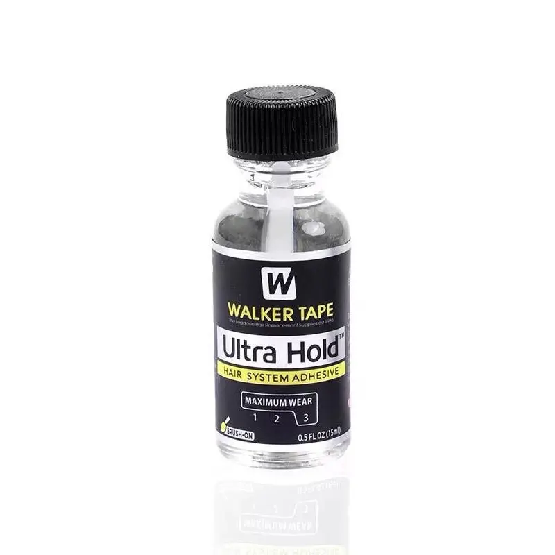 Ultra Hold Walker Tape Haarkleber für Spitzenperücken 15 ml Bond Hold Spitzenperückenkleber wasserdichter Herren-Toupetkleber Haarkleber für Spitzenperücken Image