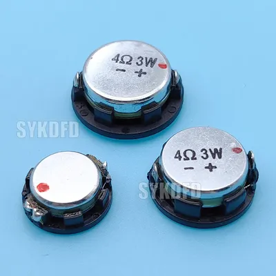 1 Stücke 1 Zoll Mini Sound Lautsprecher 20/24/28mm 4Ohm 3W 4Ω 3W Full Range Audio Lautsprecher Image