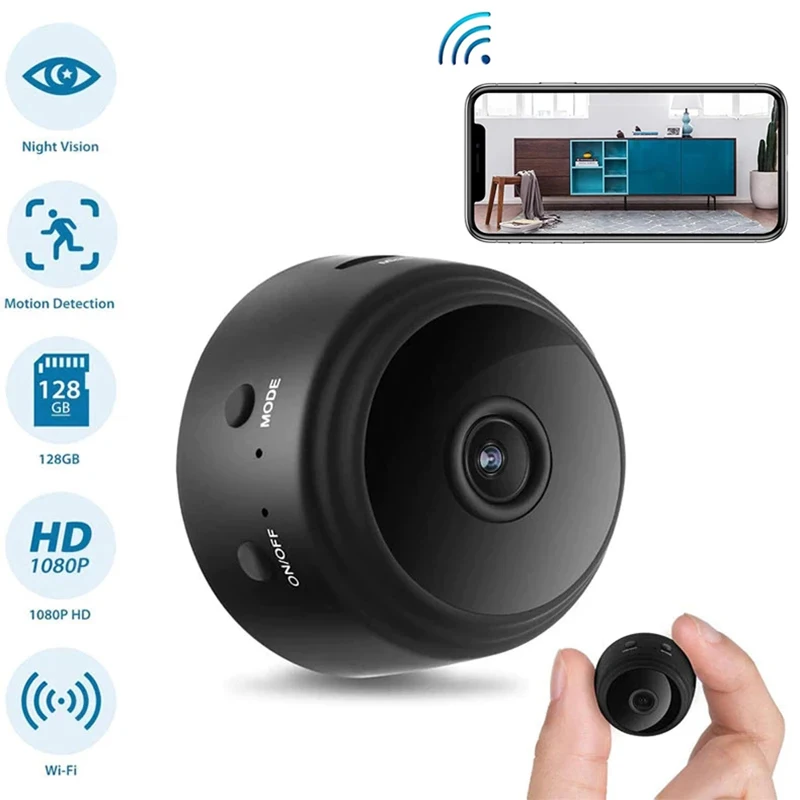 A9 Mini Kamera Full HD 1080P WiFi Drahtlose Überwachung Sicherheit Schutz Remote Monitor Camcorder Video Überwachung Smart Home Image