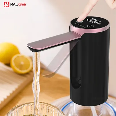 Universal Electric Pump For Gallon Usb Charge With Extension Hose Barreled 2 in 1 Portable Tools Water Dispensing Pump