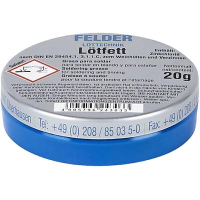 Felder 24310010 Lötfett Inhalt 20 g f-sw 21