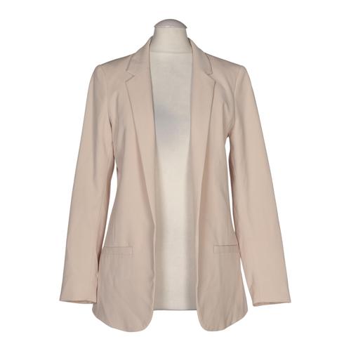 H&M Damen Blazer, Gr. 34, beige, Elasthan, Synthetik