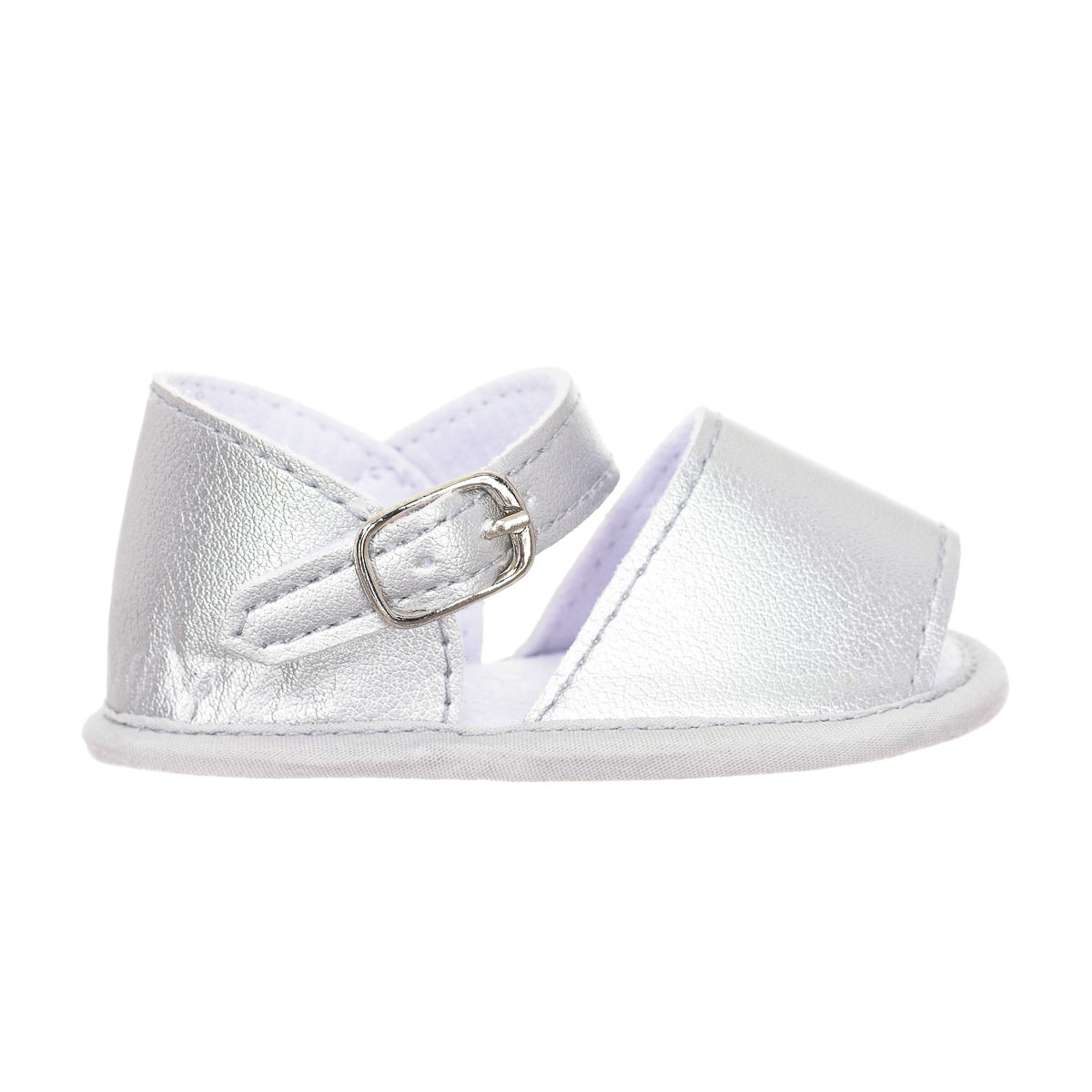 Le Petit Garçon Flexible Sandals With Buckle Closure LPG31231 Baby - Silver - Size EU 17 | Le Petit Garçon Sale | Discount Designer Brands