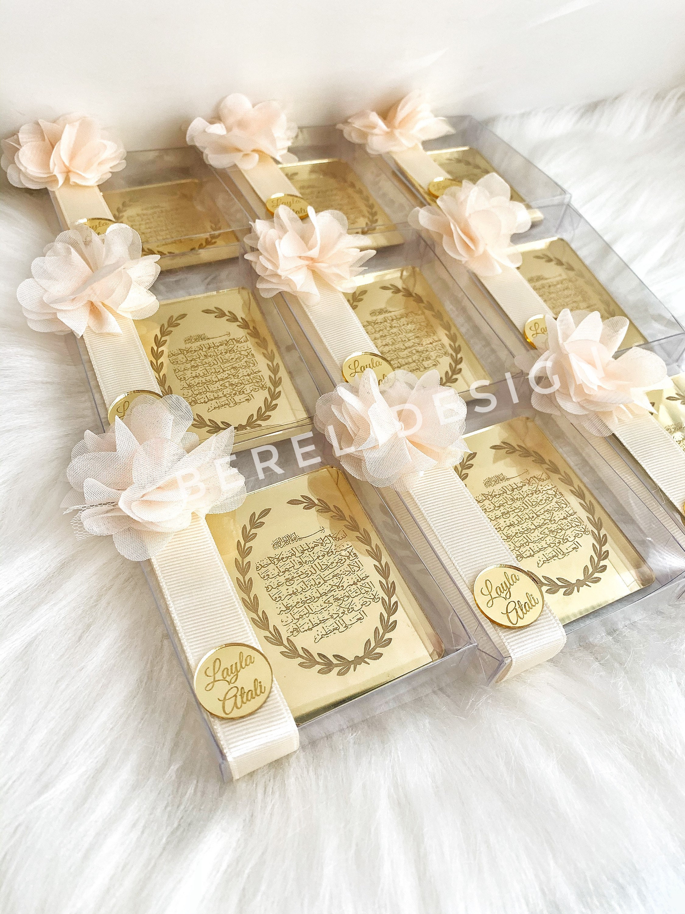Magneti Ayatul Kursi in scatole, Regali Ramadan, Regalo islamico, Umrah Mubarak, Matrimonio musulmano, Baby Shower musulmano, Bomboniere Aqiqah, Eid M