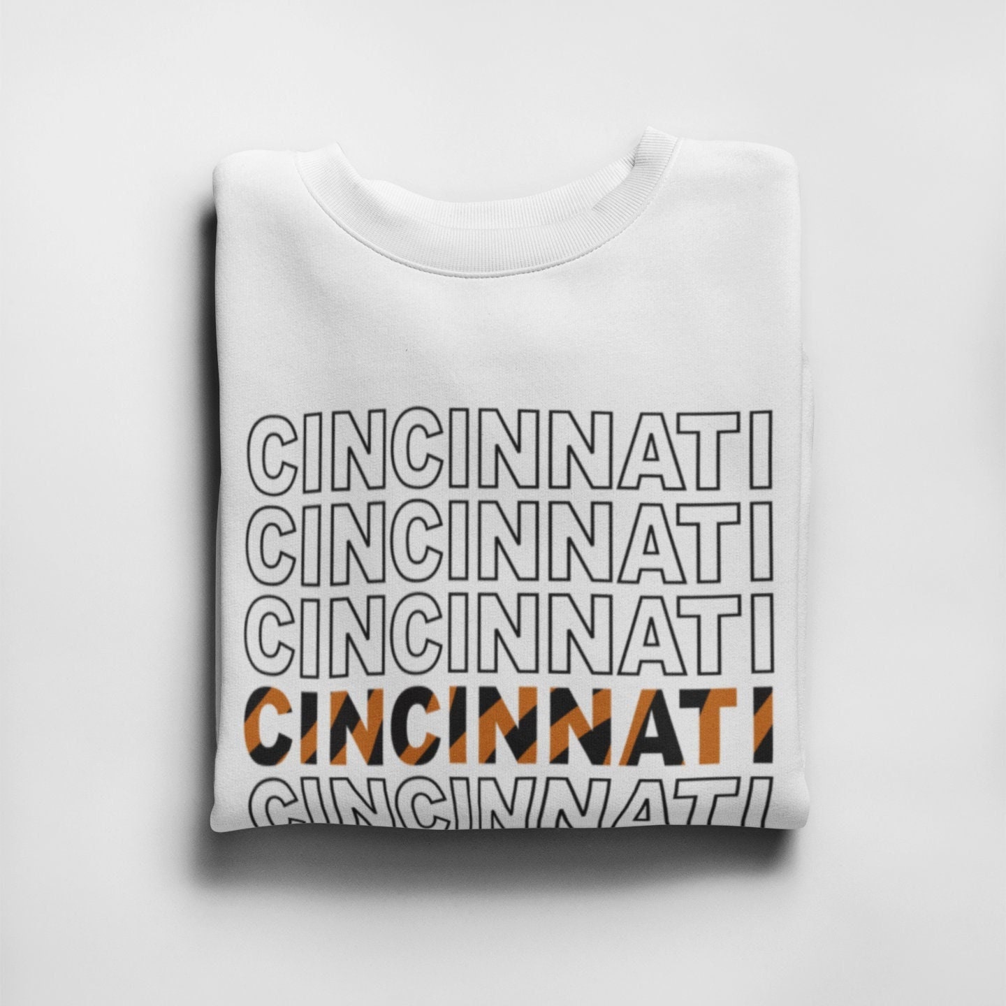 Felpa da calcio Cincinnati / Felpa girocollo da calcio Cincinnati stile vintage / Felpa Cincinnati / Felpa da calcio della domenica