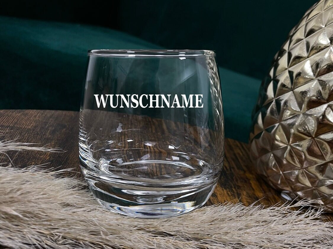 Bicchiere da whisky con incisione, bicchiere da whisky con il nome desiderato, regalo da uomo, bicchiere da whisky personalizzato, regalo whisky, bicc