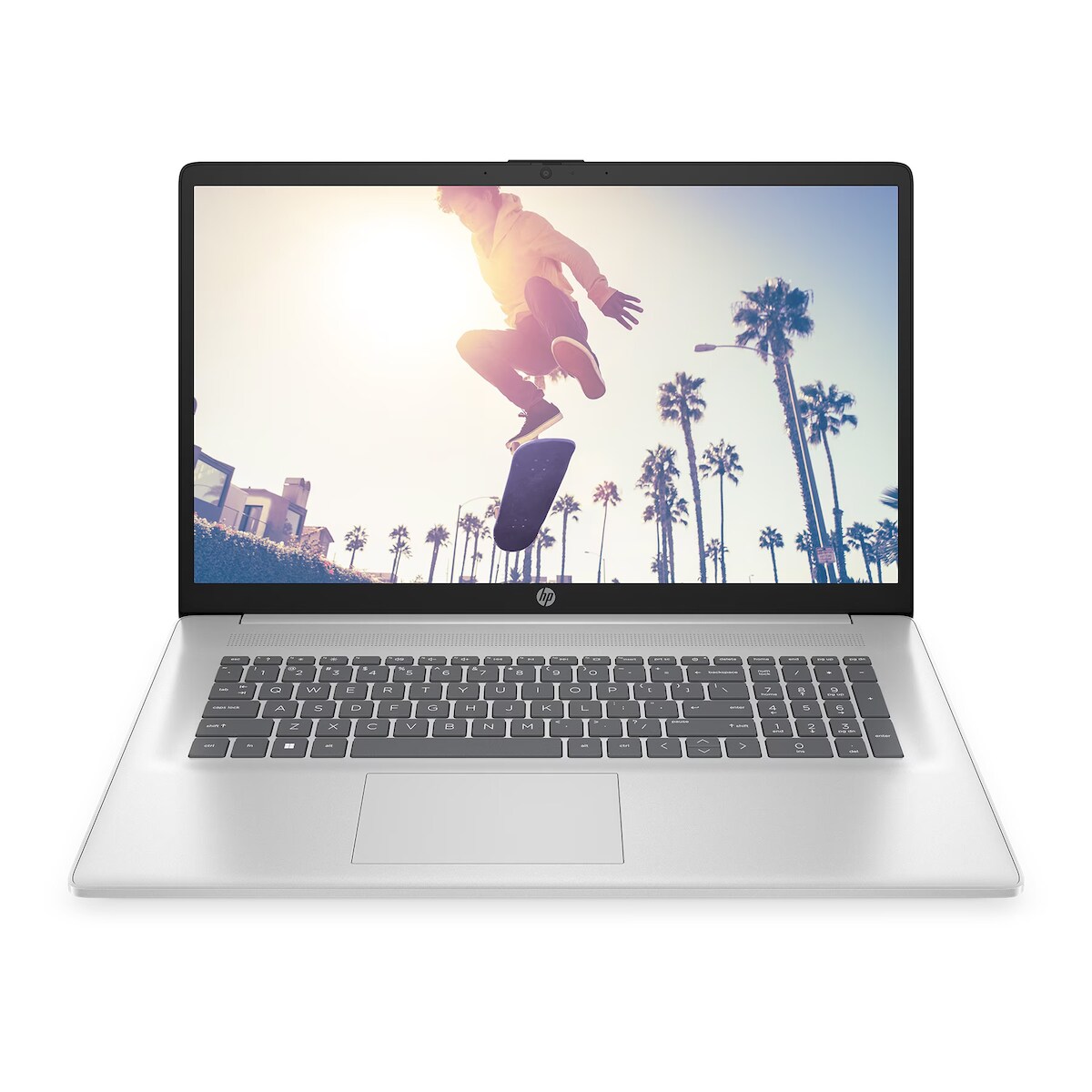 HP 17 (Natural Silver, 17,3" Full-HD, Intel® Core™ 5 120U, 16 GB RAM, 4 TB SSD) mit Windows 11 Pro Image