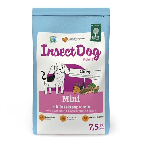 7,5kg Green Petfood InsectDog Mini Hundefutter trocken