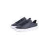 Plateausneaker TOMMY HILFIGER "TH COURT LTH DETAIL ESS", Herren, Gr. 42, blau (dunkelblau), Leder, Lederimitat, sportlich, Schuhe, Freizeitschuh, Halbschuh, Schnürschuh mit seitlichem Logoschriftzug