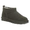 Winterboots BEARPAW "SuperShorty ELLE SHORT", Damen, Gr. 37, grün (seaweed), Veloursleder, modisch, Schuhe, Schlupfboots mit wasserabweisender mit BearCoat™ Imprägnierung