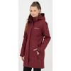 Winterjacke DEPROC ACTIVE "MONTREAL LONG WMN", Damen, Gr. 46 (L), rot (wine), 96% Polyester; 4% Elastan, sportlich, Langarm Windstopperbündchen mit verstellbarem Klettverschluss,mit Schneefang,mit Daumenlöchern, Jacken, auch in Großen Größen erhältlich