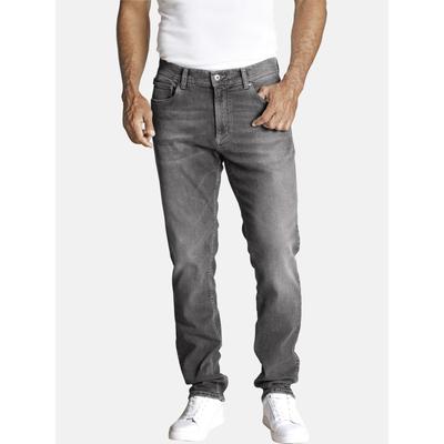 5-Pocket-Jeans JAN VANDERSTORM "Jeans WALLNER", Herren, Gr. 60, N-Gr, grau, Obermaterial: 98% Baumwolle CO. 2% Elasthan 