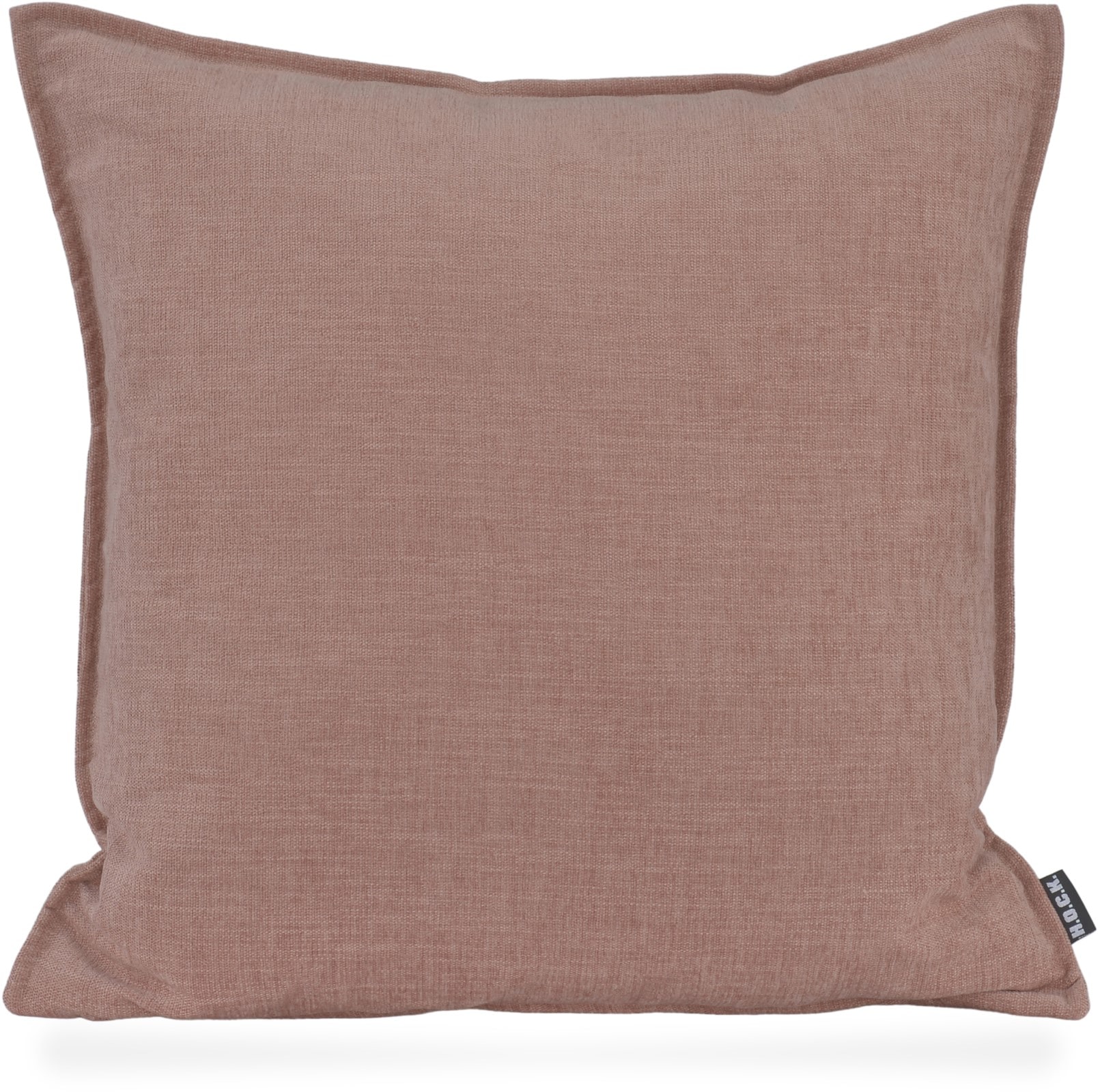 Dekokissen H.O.C.K. "Lucky", rosa (rosa, rosé, unifarben), B:45 H:10 L:45, Polyester, Dekokissen_Sitzkissen_Kissenhüllen, Sofakissen inkl. Füllung, 70x40cm, einfarbig, creme ecru, Dekokissen Image