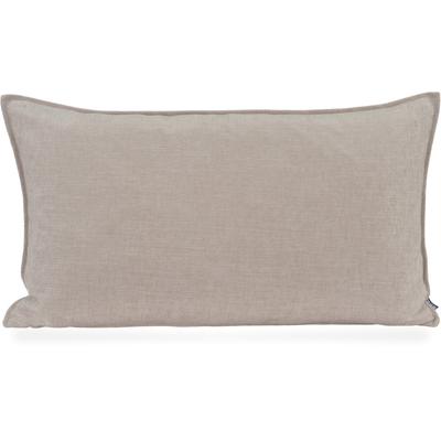 Dekokissen H.O.C.K. "Lucky", beige (beige, taupe, unifarben), B:70cm H:10cm L:40cm, Polyester, Dekokissen_Sitzkissen_Kissenhüllen, Sofakissen inkl. Füllung, 70x40cm, einfarbig, creme ecru, Dekokissen Image