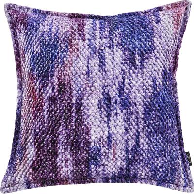Dekokissen DONE. "Glam Colour", lila (lila, blau, beery, meliert), B:65cm L:65cm, Polyester, Dekokissen_Sitzkissen_Kissenhüllen, Reißverschluss, Ohne Füllung, meliert Image