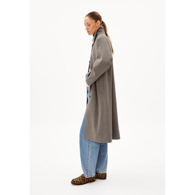 VAANOISE WOOL - Frauen Relaxed Fit Jacke - beige (Größe: M) Image
