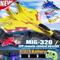 Newest Mig-320 Rc Remote Control Airplane 2.4G Glider 3/2/1 Battery Fixed Wing Airplane Hand Throwing Foam Drone Remote Control Fighter Hobby Plane Glider Airplane Epp Foam Toys Rc Plane Kids Gift