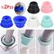 2Pcs/1Pc Drain Pipe Seal Hose Silicone Plug Kitchen Pipe Sewer Seal Ring Washing Machine Floor Drain Joint Snap Joint Universal Sealing Ring