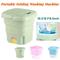 Portable 3 Modes Deep Cleaning Half Automatic Wash And Dump Washer Folding Washing Machine 110â€‘240V 10.2*8.1*8.1Inch