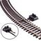 1:87 Ho Scale Train Railway Model Materials Simulation Rails Junction Box Track Power Strips Diy Diorama Kits