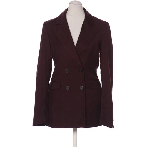 H&M Damen Blazer, Gr. 32, bordeaux, Synthetik, Viskose