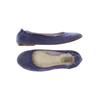 UGG Damen Ballerinas, Gr. 40, marineblau, Leder