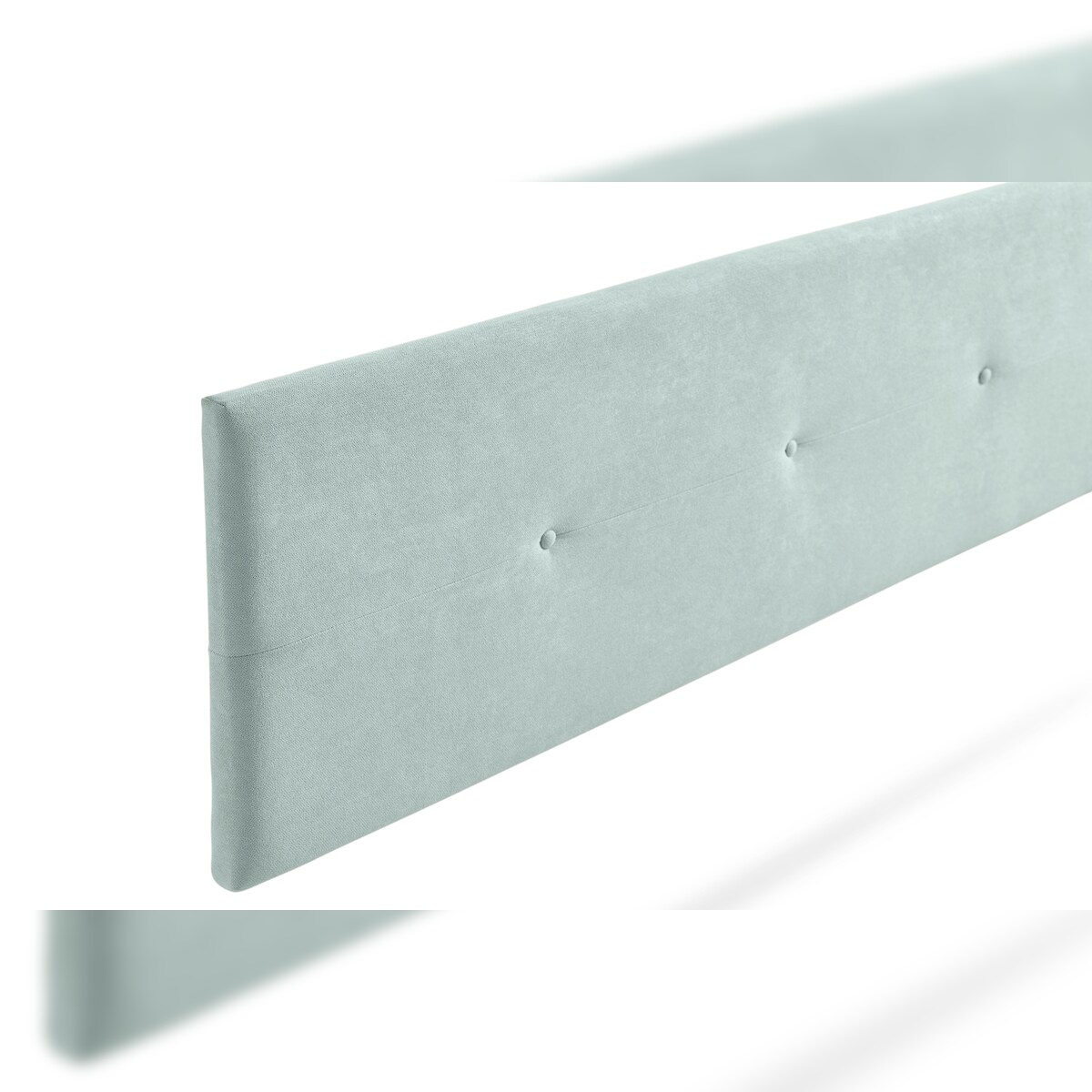 Gepolstertes Kopfteil NAPOLI Aqualine 170x50x5 cm - Wassergrün - Moonia Image