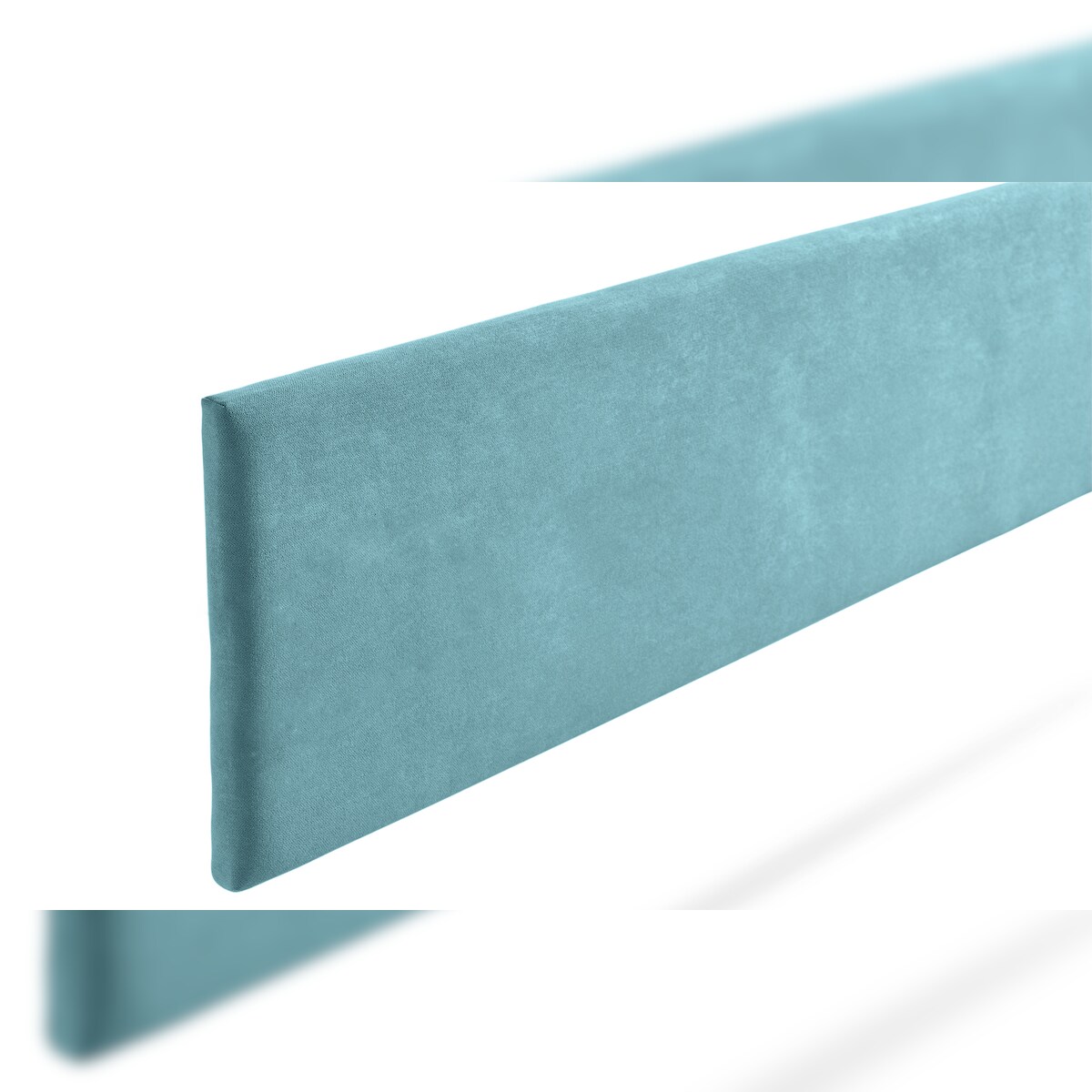 Gepolstertes Kopfteil NOVA Aqualine 160x50x5 cm - Türkis - Moonia Image