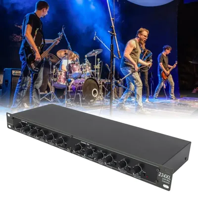 234XL Crossover Professional Stereo 2/3 Way Mono 4 Way Crossover for Outdoor Stage Performance