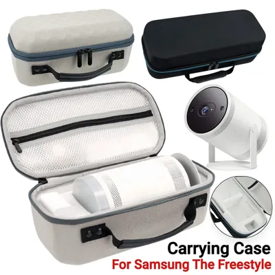 Salange Storage Case for HY300 Projector Travel Carry Projector Bag for Samsung The Freestyle Zipper